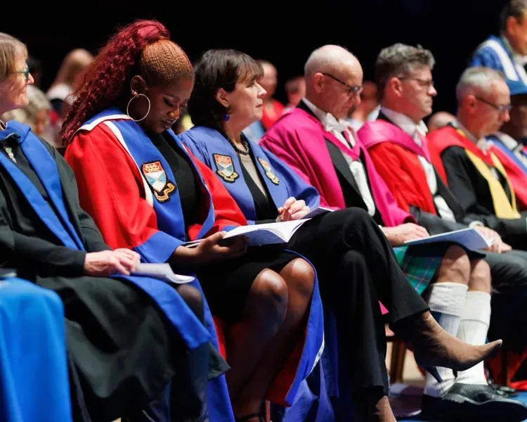graduation - people in ceremonial robes