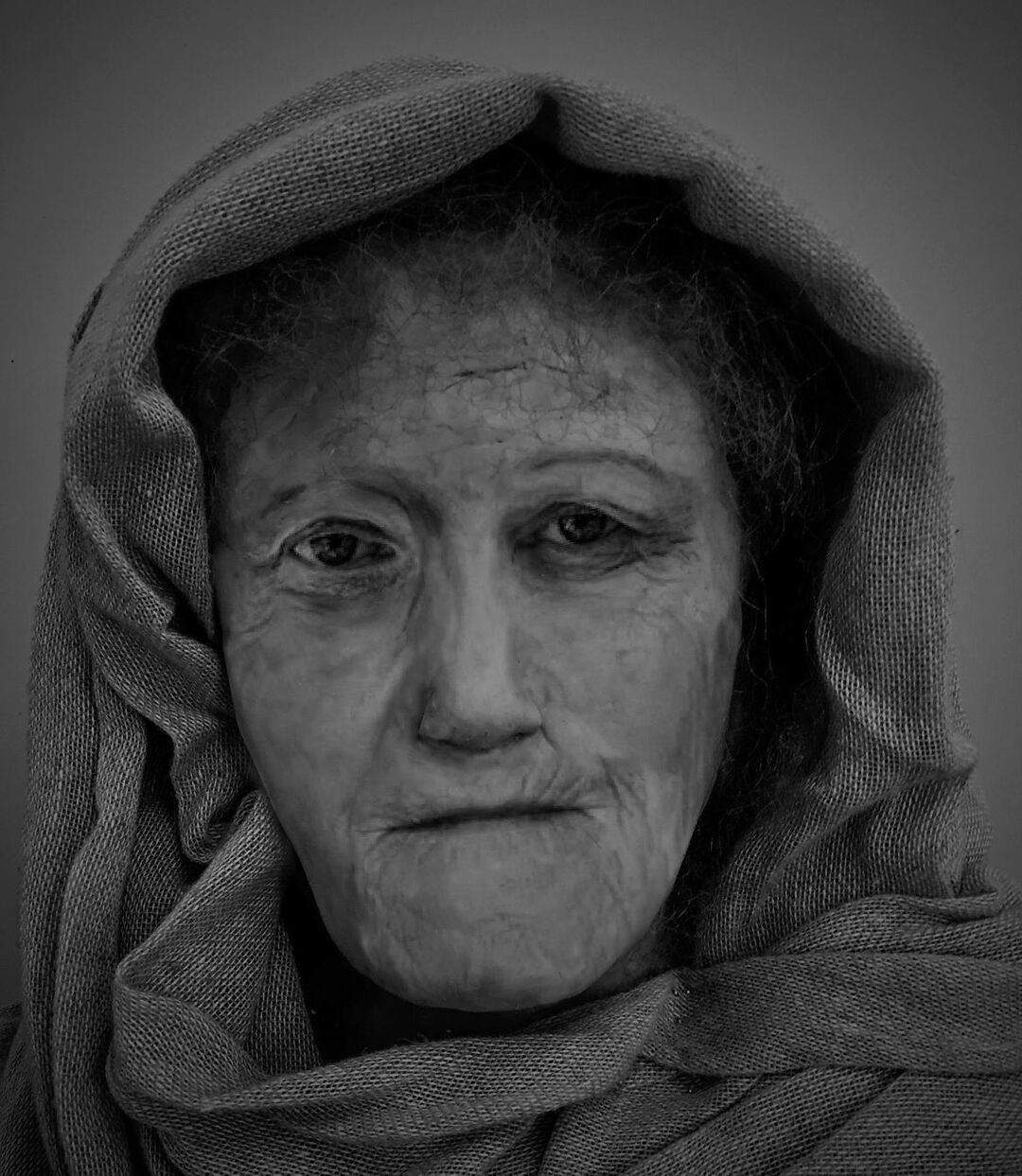 A digital reconstruction of 'Hilda' by MSc Forensic Art student Karen Fleming