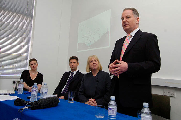 Jack McConnell announced the Scottish Government’s support for V&A Dundee