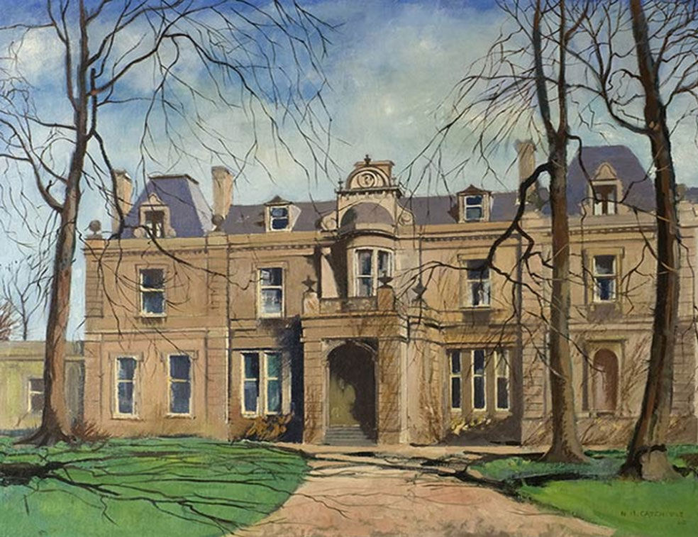 Painting of Mayfield House