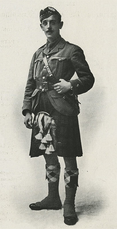 Second Lieutenant James Stewart Chalmers, Argyll and Sutherland Highlanders