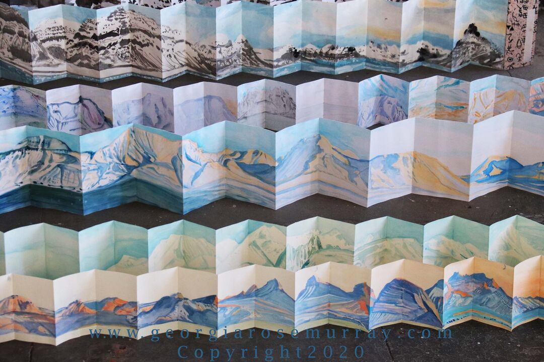 paintings of mountains