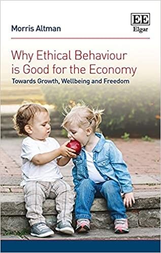 Cover of Morris Altman's book Why Ethical Behaviour Is Good For The Economy