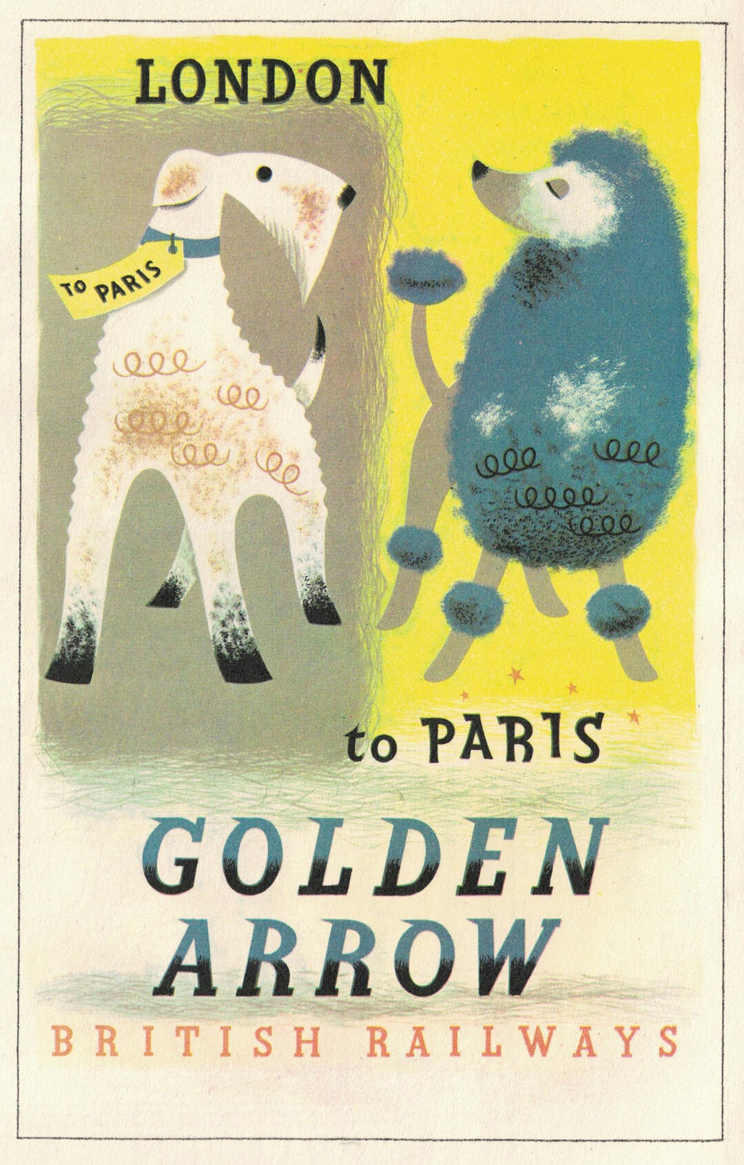 Golden Arrow poster design c.1954