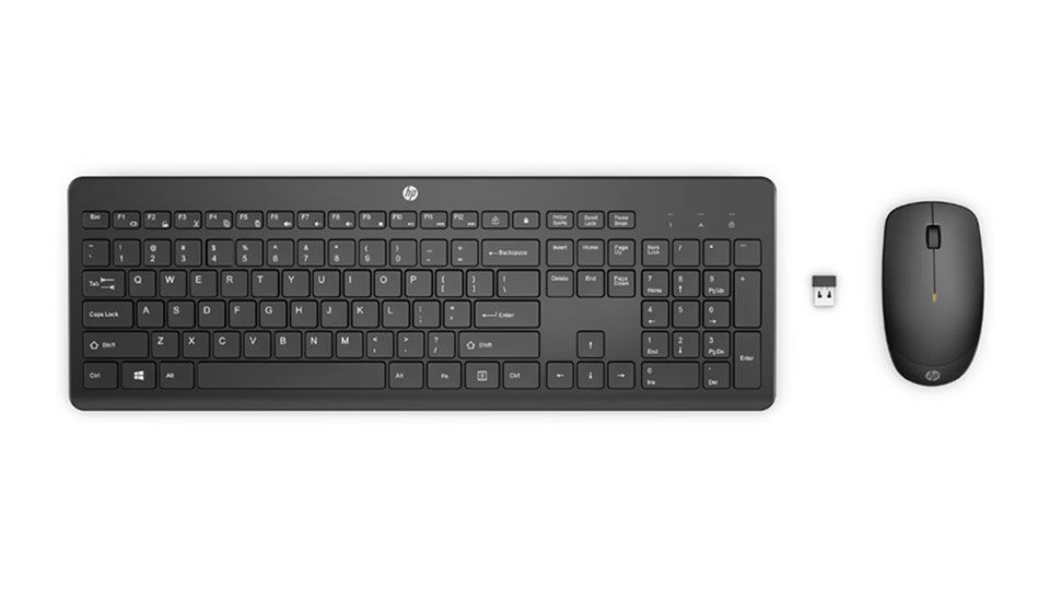 Wireless keyboard and mouse