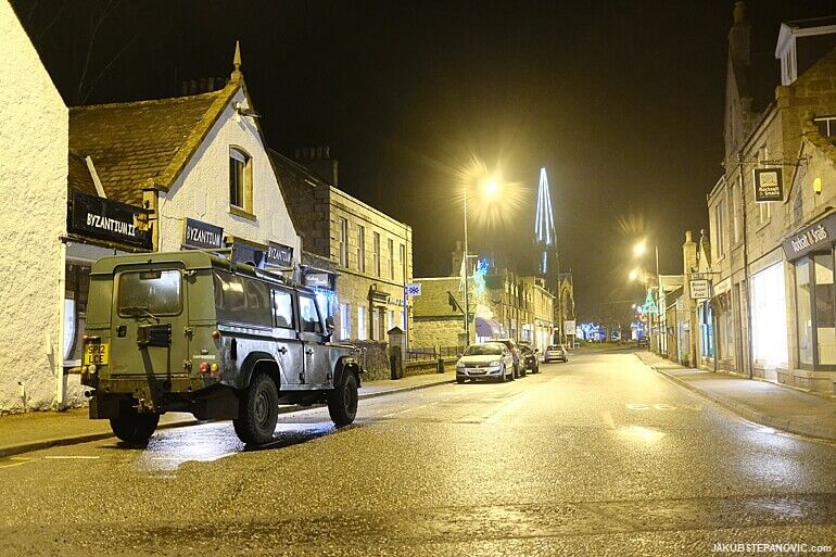 Ballater at night
