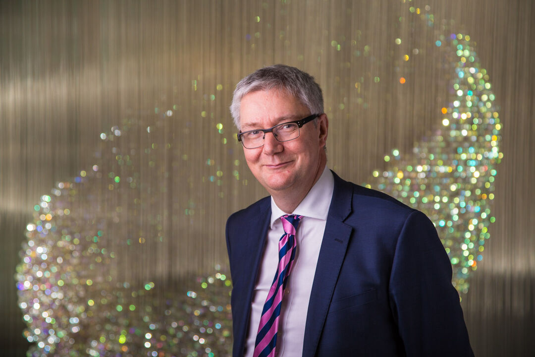 A portrait photo of Professor Andrew Morris 