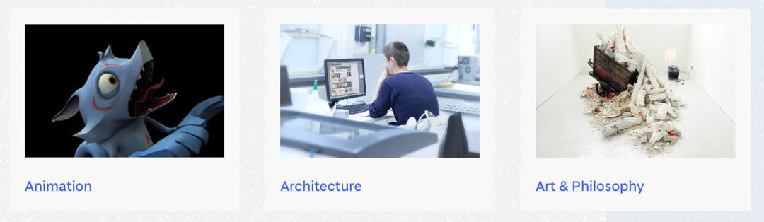 Example of card grid group