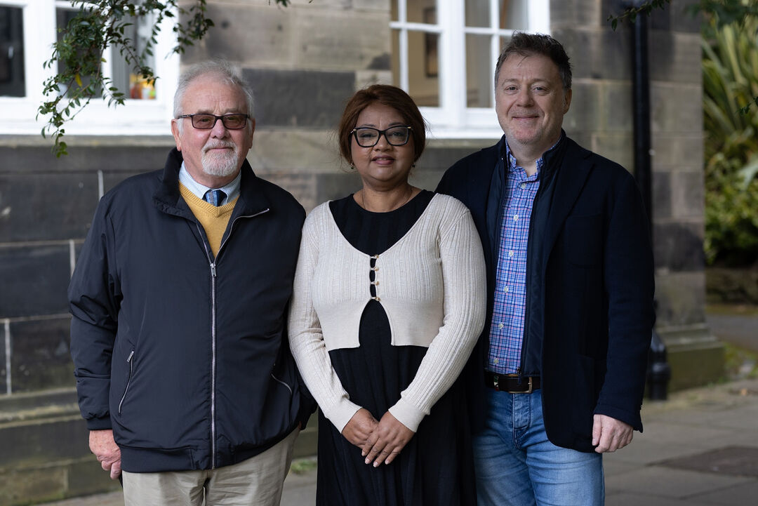 Gordon Craig (Father), Abeba Craig (Wife) and Gordon James Craig