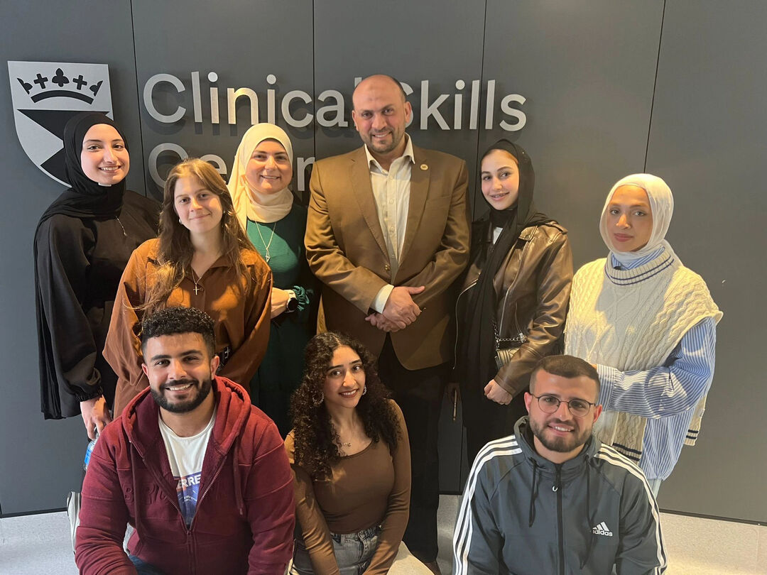 Dr Ramez Zaid, Vice Dean of American Arab University School of Medicine