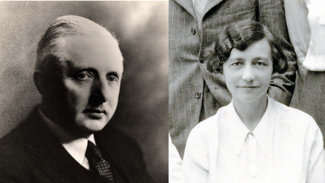 A photo of Professor and Dr Dow