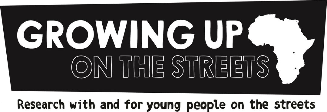 Growing up on the streets logo