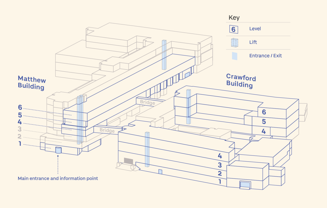 a map of the degree show