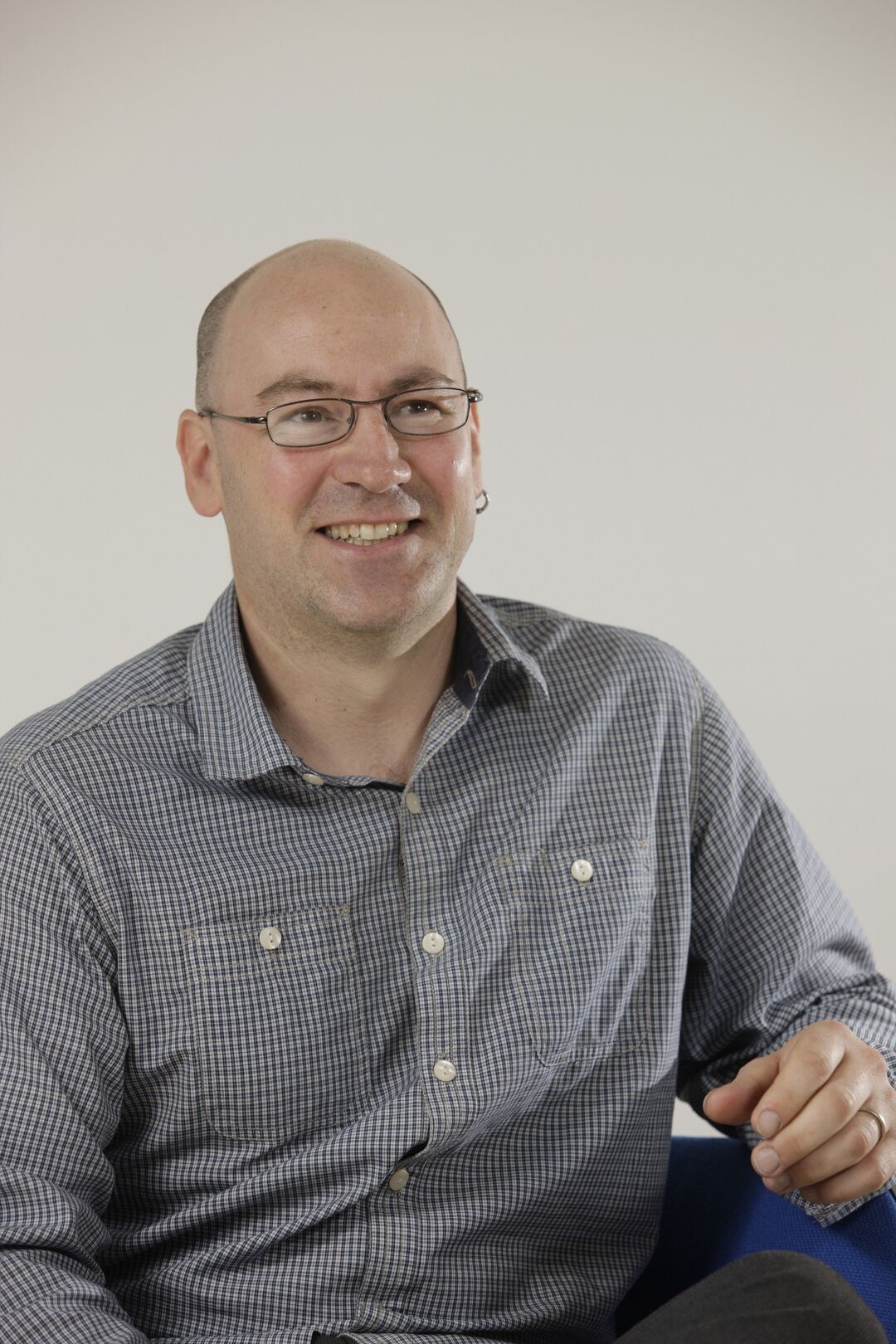David Horn, smiling
