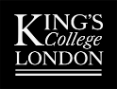 Kings College London logo in black and white