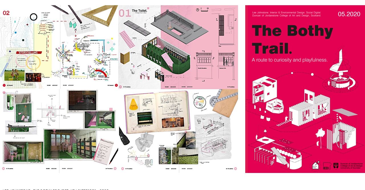Interior & Environmental Design Level 4 student work | University of ...